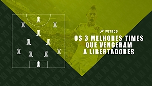 Os melhores times que venceram a Copa Libertadores; Confira o TOP 3