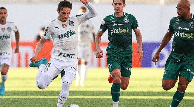 Palmeiras empata no fim contra o Goiás e segue sem vencer no Brasileirão