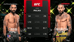 UFC Vegas 53: Marlon Vera atropela e deixa Rob Font desfigurado; veja os resultados