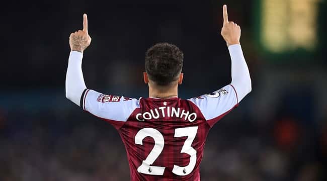 Aston Villa exerce a prioridade de compra e acerta a contratação definitiva de Philippe Coutinho