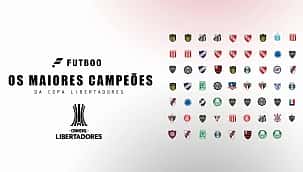 Os maiores campeões da Copa Libertadores