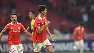 Inter goleia o 9 de Outubro e avança às oitavas da Copa Sul-Americana