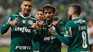 Palmeiras goleia o Táchira e garante melhor campanha da fase de grupos da Libertadores