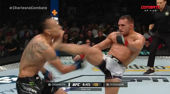 UFC 274: À la Anderson Silva, Michael Chandler aplica nocaute espetacular em Tony Ferguson