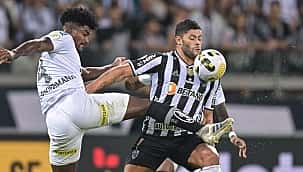 Atlético-MG e Santos empatam no Mineirão