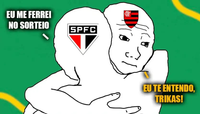 Confira os melhores memes após o sorteio das oitavas de final da Copa do Brasil