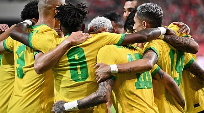 As fotos da goleada do Brasil sobre a Coreia do Sul