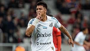 Marcos Leonardo faz dois, mas Santos empata com o Athletico