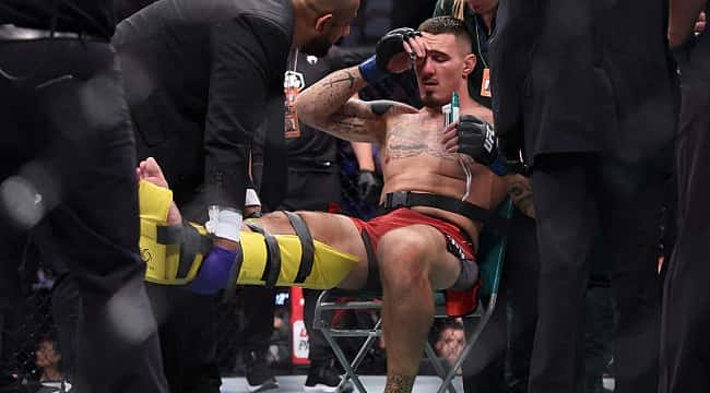 UFC Londres: Aspinall se lesiona com 15 segundos e Blaydes vence; veja os resultados