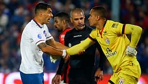 Atlético-GO recebe Nacional, de Luis Suárez, em busca de vaga na semifinal da Copa Sul-Americana