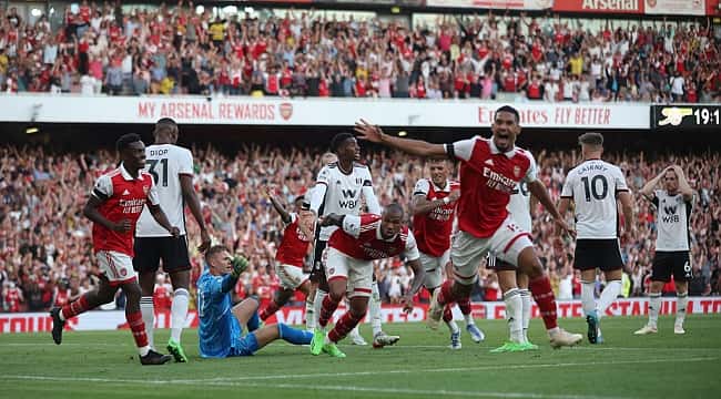Gabriel Magalhães decide, Arsenal vence Fulham e mantém liderança da Premier League