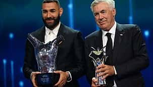 Karim Benzema é eleito o melhor jogador europeu; confira os premiados pela Uefa