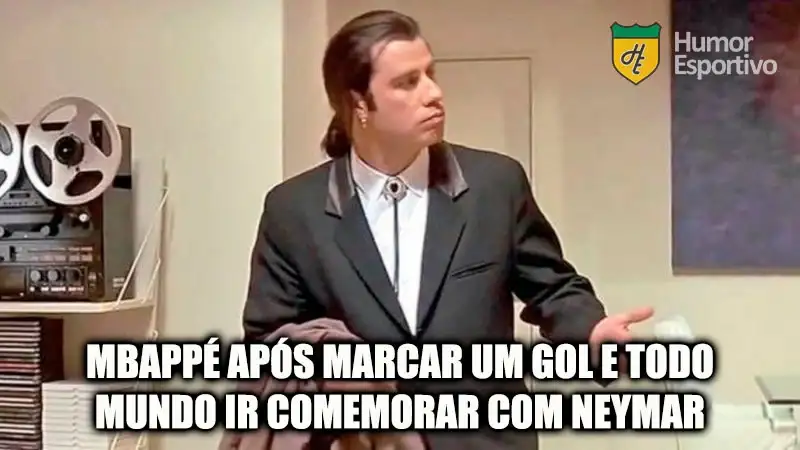 Mbappé vira meme após treta com Neymar no PSG