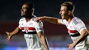 Nikão marca e São Paulo vence o Ceará nas quartas da Copa Sul-Americana