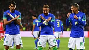 As melhores imagens de Brasil 5 x 1 Tunísia 