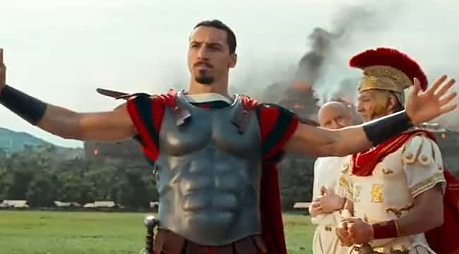 Ibrahimovic vira estrela do cinema em filme do "Asterix e Obelix"