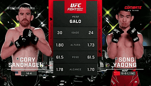 UFC Vegas 60: Cory Sandhagen vence Song Yadong após interrupção médica; confira os resultados
