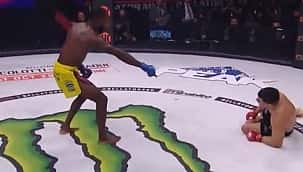 Bellator 286: Em sua estreia na organização, Richard Palencia quebra perna à la Anderson Silva
