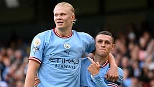 Manchester City massacra United com show de Haaland e Foden na Premier League