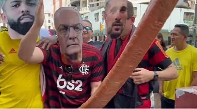 VÍDEO: Repórter enlouquece com a "Tropa do Dorival"