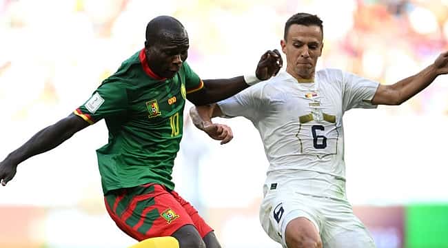 Camarões e Sérvia empatam após jogaço