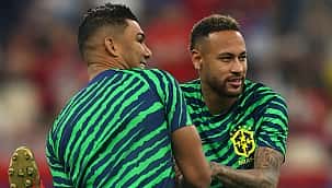 "Casemiro é o melhor volante do mundo", afirma Neymar