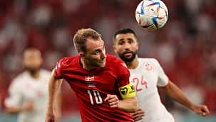 Dinamarca decepciona e só empata com a Tunísia nas estreia das seleções na Copa do Mundo