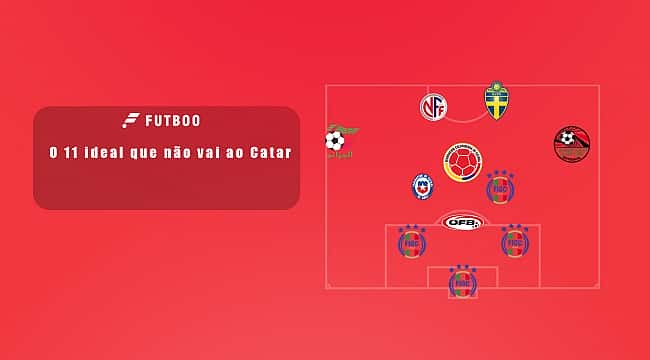O time ideal com jogadores que não vão para a Copa do Catar