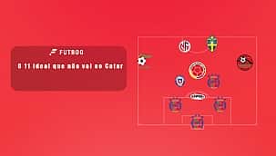 O time ideal com jogadores que não vão para a Copa do Catar