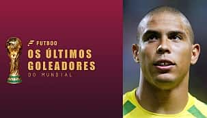 Relembre os últimos artilheiros da Copa do Mundo; Ronaldo Fenômeno está na lista!