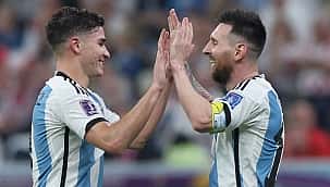 Confira as melhores imagens de Argentina 3 x 0 Croácia