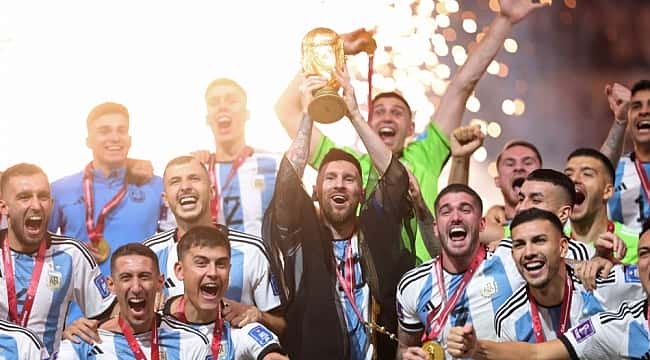 As melhores imagens do tri mundial da Argentina