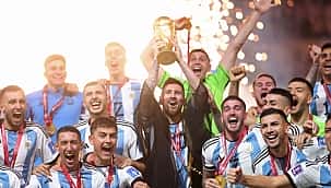 As melhores imagens do tri mundial da Argentina