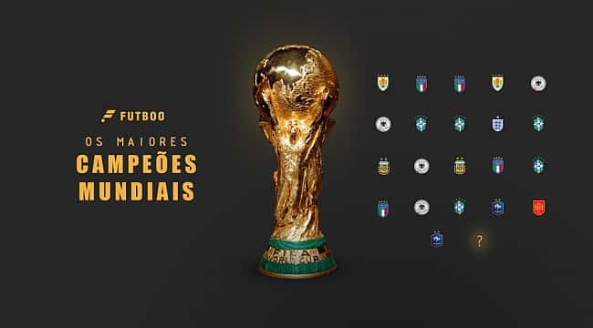 Argentina é tri!  Confira as seleções com mais títulos na Copa do Mundo