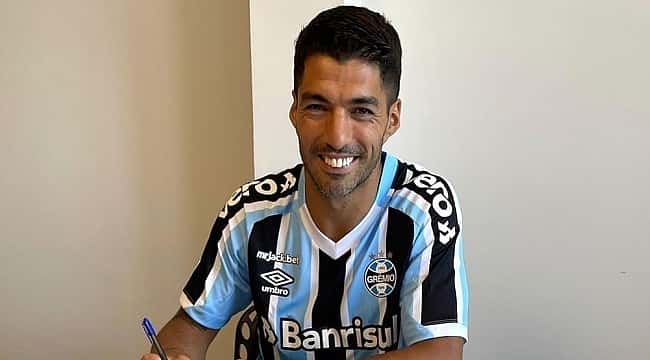 Grêmio anuncia Luis Suárez