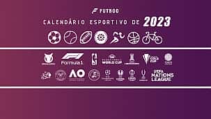 O calendário esportivo de 2023