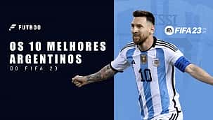 Os 10 melhores jogadores argentinos do FIFA 23