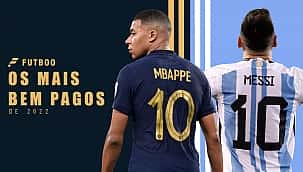 Os jogadores de futebol mais bem pagos de 2022; Mbappé é o 1º