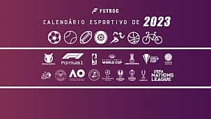 O calendário esportivo de 2023