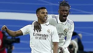 Rodrygo faz golaço, Real vira sobre o Atlético de Madrid e avança às semis da Copa do Rei