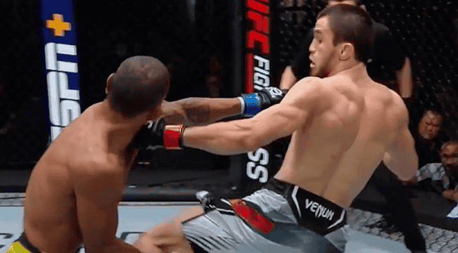 UFC Vegas 67: Raoni Barcelos sofre nocaute brutal para Umar Nurmagomedov