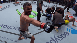 VÍDEO: Ismael Bonfim nocauteia Terrance McKinney com joelhada impressionante