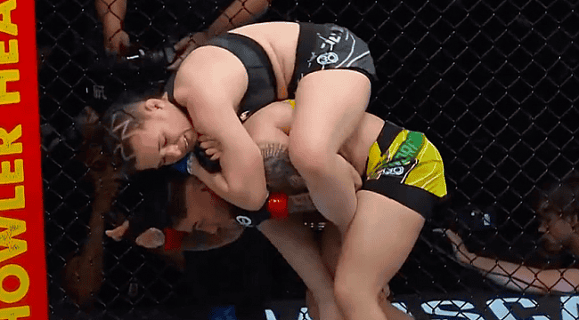 UFC Vegas 69: Jéssica 'Bate-Estaca' é finalizada por Erin Blanchfield e vê 'title-shot' escapar