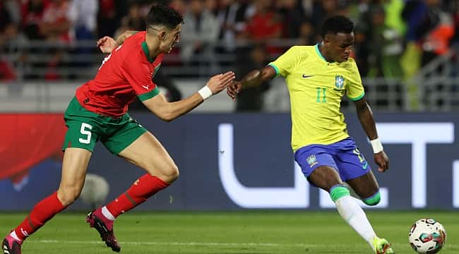 Com novidades na equipe, Brasil perde o primeiro amistoso do ano para Marrocos 