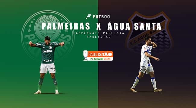 Favorito da final do Paulistão 2023: Palmeiras x Água Santa, Prognóstico e Palpite