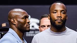 Mesmo após nocaute, Kamaru Usman é favorito para trilogia contra Leon Edwards
