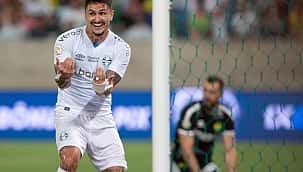 Grêmio vence Cuiabá e sobe na tabela do Brasileirão