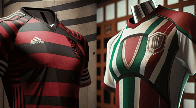 Libertadores 2023: veja versões futuristas das camisas dos times brasileiros na competição