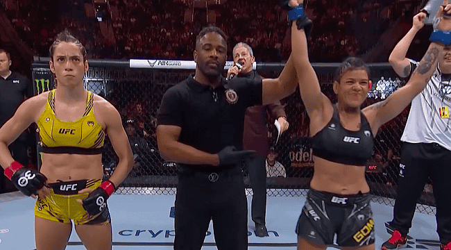 UFC Kansas City: Denise Gomes frustra estreia de Bruna Brasil e vence por nocaute