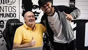 Lucas Lima renova com o Santos até abril de 2025